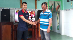 Lắp đặt dàn karaoke hay của gia đình anh Phúc tại Long Thành (Đồng Nai)