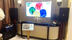 Lắp dàn karaoke gia đình VIP 90 triệu của chị Hà Lan tại Quận 1 (HCM)
