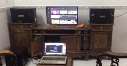Lắp đặt dàn karaoke gia đình anh Tạo - Bàu Bàng (BD)