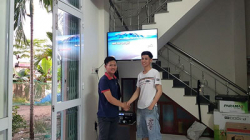 Lắp đặt dàn karaoke gia đình hay của anh Toàn tại Quảng Nam