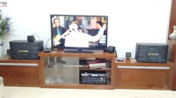 Lắp đặt dàn karaoke gia đình hay, giá tốt cho chị Hiền tại Thanh Trì (Hà Nội )