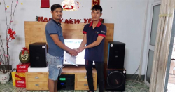 Dàn karaoke gia đình 36 triệu tiện lợi của anh Úc tại  Biên Hòa