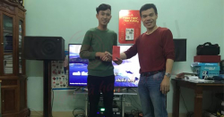 Lắp đặt dàn karaoke 35 triệu cho gia đình chị Hường - Mai Lâm (Đông Anh -HN)