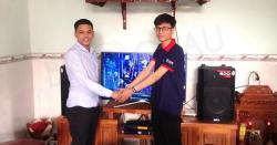 Lắp đặt dàn karaoke gần 26 triệu cho gia đình anh Bồng ở Trảng Dài (Biên Hoà)