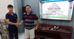 Lắp đặt dàn karaoke JBL cho gia đình anh Liêm ở Long An kịp chơi tết 2019