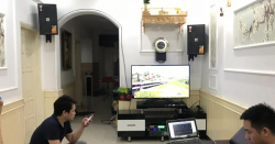 Lắp đặt dàn karaoke hơn 36 triệu cho anh Bình tại Chùa Bộc (HN)
