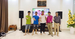 Lắp đặt dàn karaoke gia đình đẳng cấp cho anh Hà tại La Phù, Hà Nội