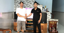 Lắp Đặt Dàn Karaoke Gia Đình Chị Thơm Ở Biên Hòa