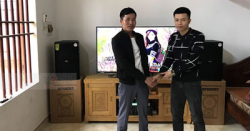 Lắp Đặt Dàn Karaoke Gia Đình Anh Doanh Ở Bắc Giang