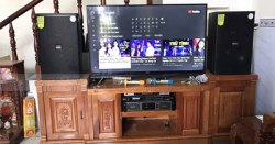 Lắp Đặt Dàn Karaoke Gia Đình Anh Luyến Ở Dĩ An, Bình Dương