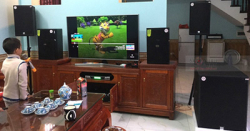 Lắp Đặt Dàn Karaoke Gia Đình Anh Quân Ở Bắc Ninh