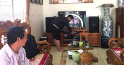 Lắp Đặt Dàn Karaoke Gia Đình Anh Luận Ở Mê Linh, Hà Nội