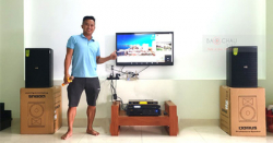 Lắp Đặt Dàn Karaoke Gia Đình Anh Thắng Ở Cẩm Lệ, Đà Nẵng
