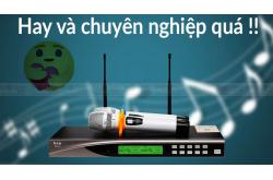 Những micro không dây chuyên nghiệp Shure dùng cực hay