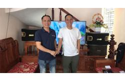 Lắp Đặt Dàn Karaoke Gia Đình Anh Đoàn Ở Hải Phòng