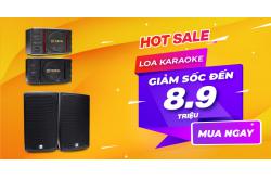 Hot sale: Loa karaoke GIẢM SỐC đến 8.9 triệu, mua ngay!