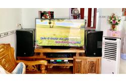 Lắp đặt dàn karaoke gia đình anh Hoài tại Bình Dương