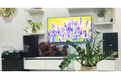 Khám phá dàn karaoke gia đình anh Hoàng tại Hà Nội