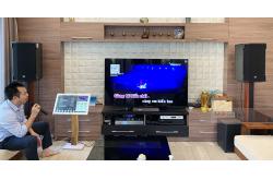 Lắp đặt dàn karaoke gia đình anh Duẩn tại Hà Nội