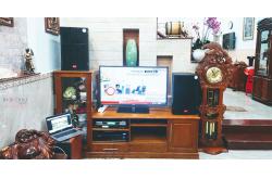 Tư vấn và lắp đặt dàn karaoke gia đình chị Vân tại TP HCM