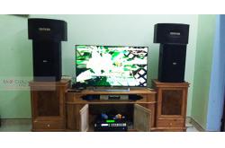 Dàn karaoke gia đình anh Tùng tại Thanh Hóa