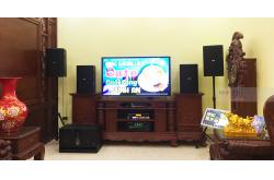 Lắp đặt dàn karaoke gia đình anh Thuyết tại Bắc Ninh