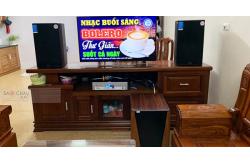 Lắp đặt dàn karaoke gia đình chị Thương tại Hà Nội