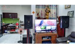 Lắp đặt dàn karaoke gia đình chị Uyên tại Long An