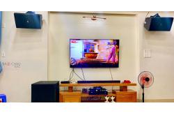 Lắp đặt dàn karaoke gia đình anh Dương tại Bình Dương