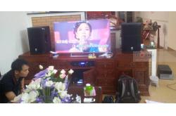Lắp đặt dàn karaoke gia đình anh Dũng tại Ninh Bình