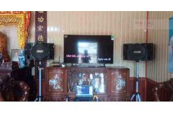 Lắp đặt dàn karaoke gia đình anh Trường tại Nam Định