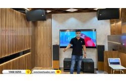 Lắp đặt dàn karaoke anh Huy tại TP HCM