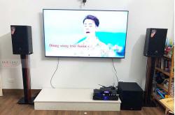 Lắp đặt dàn karaoke cho gia đình anh Hòa tại Hà Nội