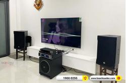 Lắp đặt dàn karaoke cho gia đình anh Hùng tại Hà Nội 