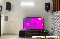 Lắp đặt dàn karaoke cho gia đình anh Nghĩa tại Hà Nội