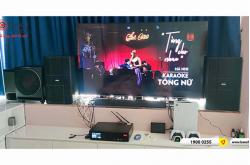 Lắp đặt dàn karaoke cho gia đình anh Oanh TP. HCM 