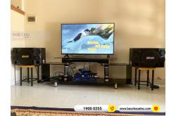 Lắp đặt dàn karaoke cho gia đình anh Thắng tại Hà Nội