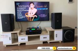 Lắp đặt dàn karaoke cho gia đình chị Dung tại Hà Nội