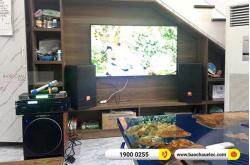 Lắp đặt dàn karaoke cực chất cho gia đình anh Huy tại Bắc Ninh 