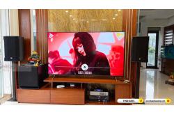 Lắp đặt dàn karaoke cực hay cho gia đình anh Long tại Hải Phòng