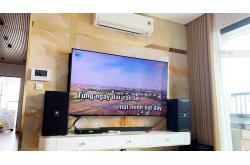 Lắp đặt dàn karaoke trị giá khoảng 70 triệu cho anh Chiến tại Hưng Yên