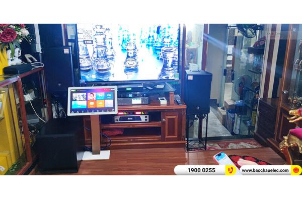 Lắp đặt dàn karaoke trị giá gần 100 triệu cho chị Hoa ở TPHCM