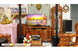 Lắp đặt dàn karaoke, loa Bose di động trị giá khoảng 90 triệu cho anh Thuyết tại Đồng Nai