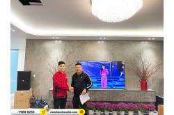 Lắp đặt dàn karaoke trị giá hơn 105 triệu cho anh Thanh ở Hà Nội