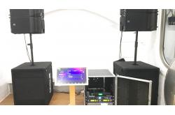 Lắp đặt dàn Line Array DMX cho anh Duy tại Đồng Nai