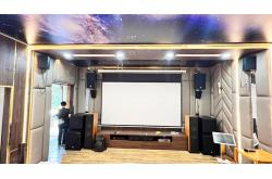 Lắp đặt hệ thống karaoke, nghe nhạc, xem phim trị giá gần 1 tỉ cho khách hàng tại Đồng Nai