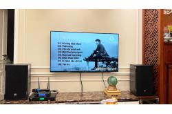 Lắp đặt dàn karaoke trị giá gần 100 triệu cho chị Hằng tại Hà Nội