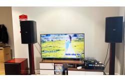 Lắp đặt dàn karaoke trị giá gần 60 triệu cho chú Vỹ tại Hà Nội