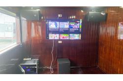 Lắp đặt dàn karaoke du thuyền trị giá hơn 180 triệu cho anh Hậu tại Hà Nội