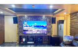 Lắp đặt dàn karaoke trị giá hơn 180 triệu cho chú Cường tại Hà Nội